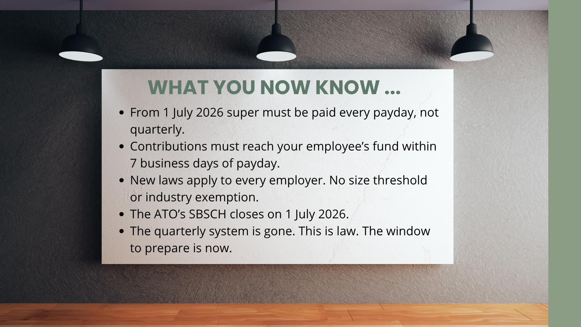 Key takeaways